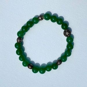 Aventurine beaded bracelet